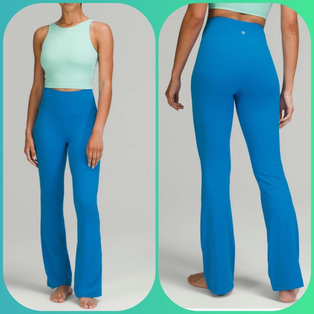 lululemon athletica Blue Boot-Cut Flare Pants